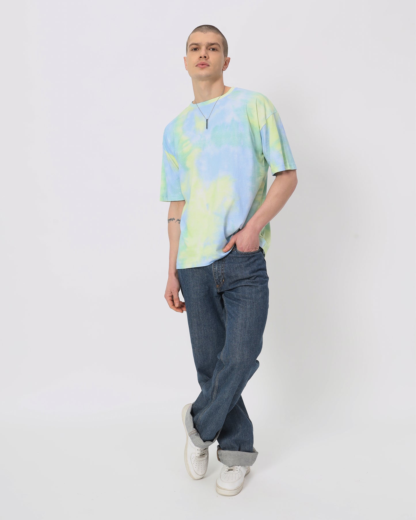 Slime Tie-Dye Oversized Tee