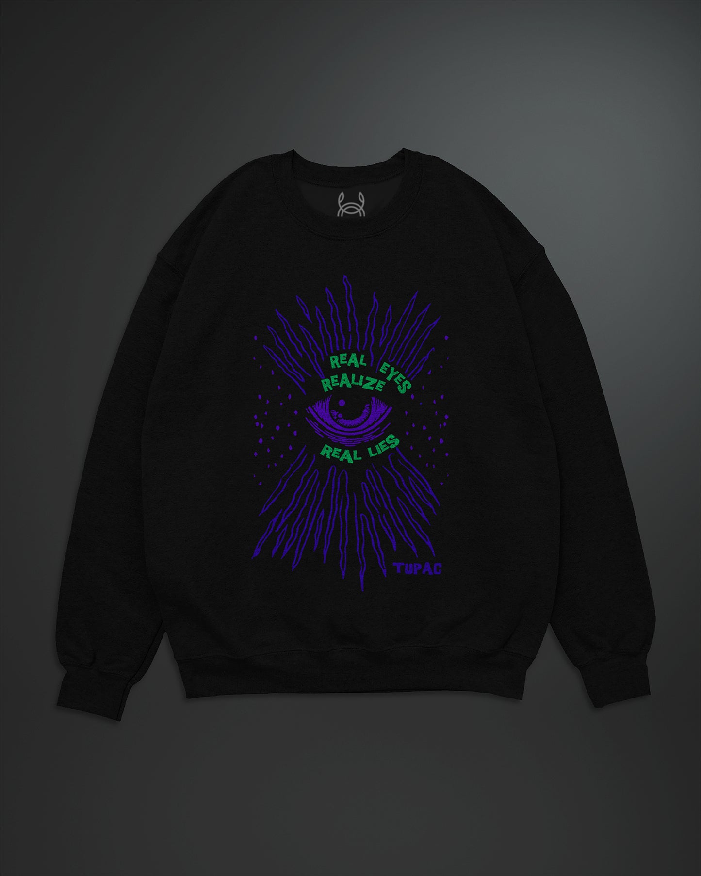 Real Eyes Oversized Sweatshirt