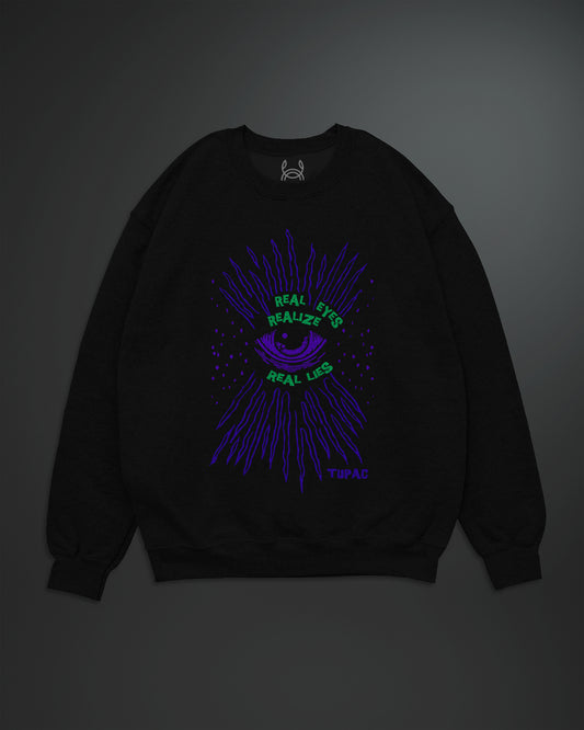 Real Eyes Oversized Sweatshirt