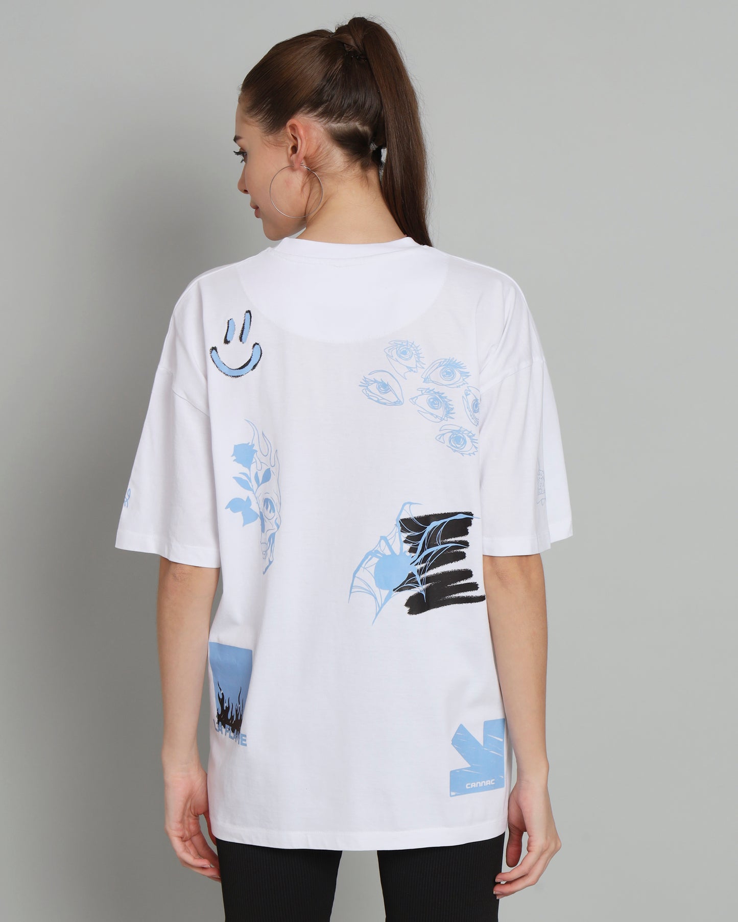 Random Shit Oversized Tee [white]