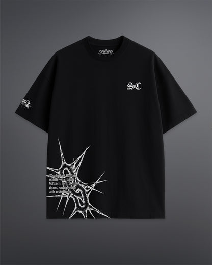 Spiked Cage Tee [BLACK]