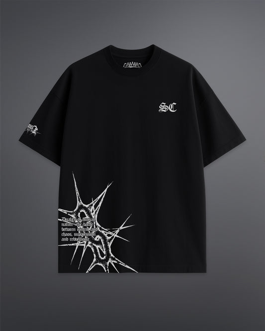 Spiked Cage Tee [BLACK]