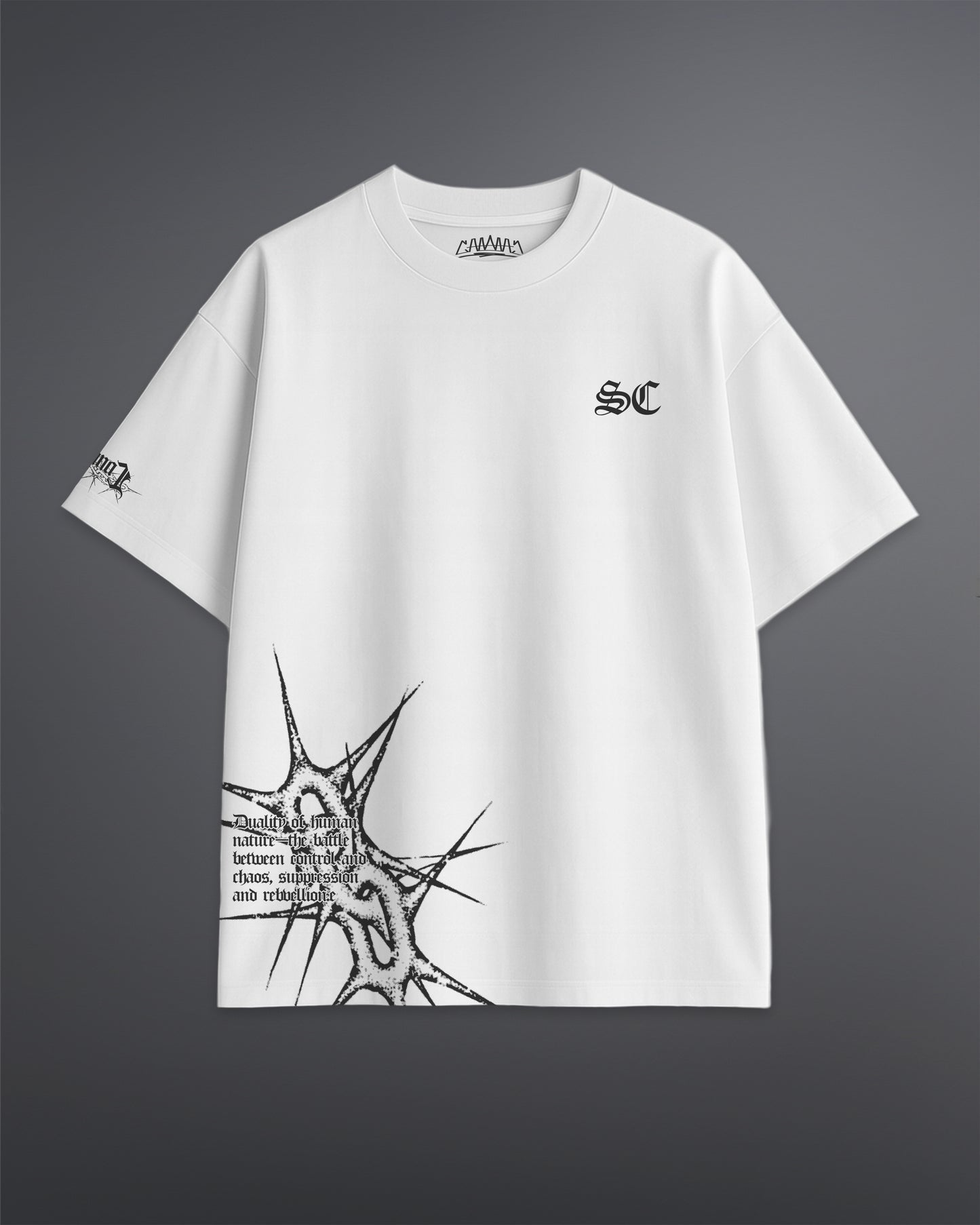 Spiked Cage Tee [OFF-WHITE]
