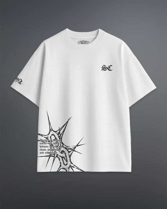 Spiked Cage Tee [OFF-WHITE]