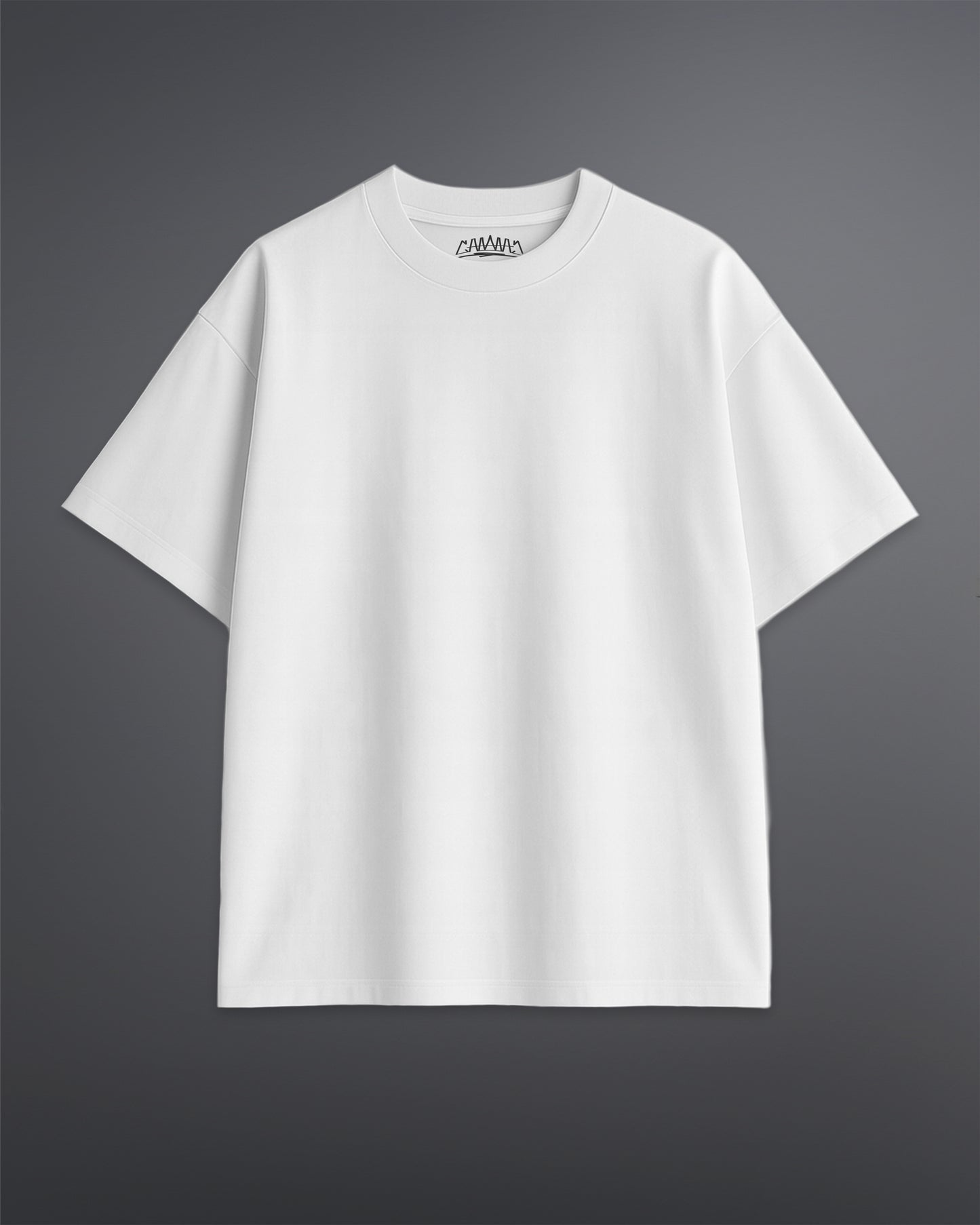 White Oversized Tee