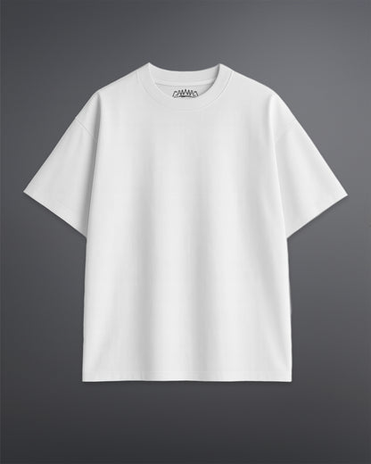 White Oversized Tee