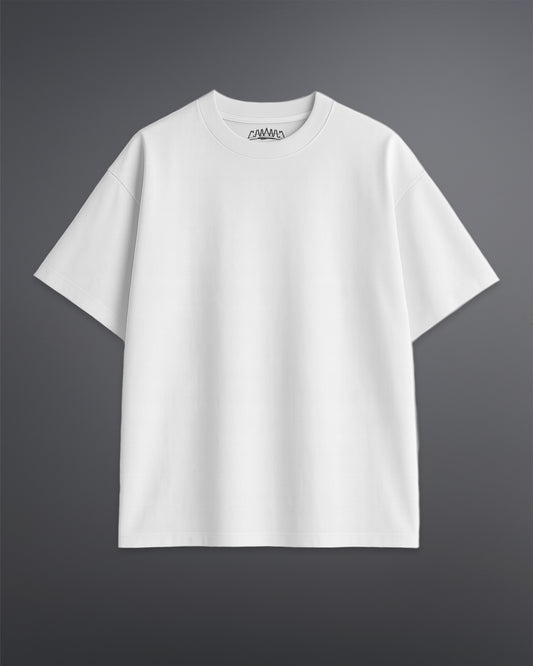 White Oversized Tee