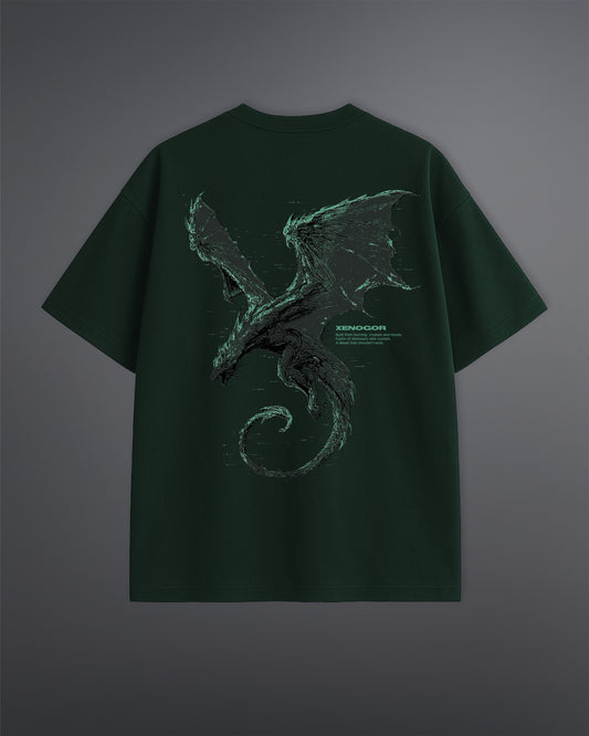 Xenogor Oversized Tee [FOREST CRYST-COLORWAY]