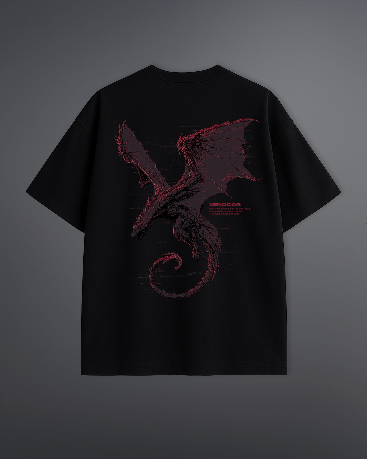Xenogor Oversized Tee [INFERNO CRYST-COLORWAY]